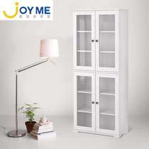 Bookcase Free Combination Cabinet Bookshelf With Door Simple Modern Bookcase Storage Cabinet Shelf Glass Door Locker