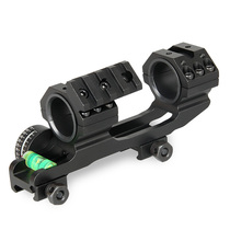 25 4mm30mm pipe diameter sight fixture can be removed guide rail angle index level instrument integrated sight scope bracket