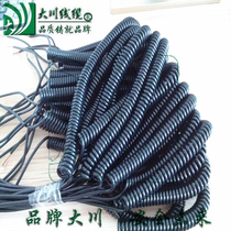 Factory direct slingshot spring wire PU spring wire spiral wire spiral cable spring power cord