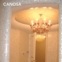 Canosa shell mosaic natural color background wall decoration building materials bathroom kitchen tile spot