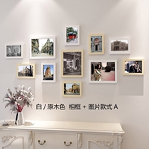 Republic of China old Shanghai decorative painting retro nostalgic landscape photo living room photo wall combination painting hanging painting restaurant mural