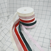 2 5cm polyester ribbon series | 100 yards flower packaging plain color ribbon DIY handmade material