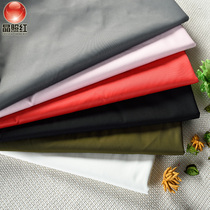 Autumn and winter thin T400 broken card windbreaker solid color fabric fashion mens coat down jacket dress fabric