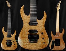 Customer customised Bernie Rico Jr HESPERIAN BOLTON7 string electric guitar