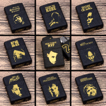 Star portrait zorro kerosene lighter Kobe Bryant Curry James KG Duncan Wade Durant