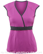 Haitao spot Sofibella Hook Cap Sleeve womens sports pan comfortable breathable tennis short Sleeve