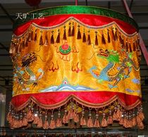 Buddha Buddha embroidery of Buddha Buddha Buddha Buddha embroidery of a metre-treasure-covered umbrella
