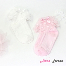 South Korea Imported Children Short Socks Girl Girl Young Children Young Children Cotton Socks Lace Socks PRINCESS GOWN GOWN SOCKS