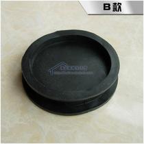 Toilet 50mm rubber plug changed to double pit distance seat bottom drain hole plug cover squatting ring