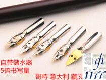 caliarts dip pen flat tip parallel nib Gothic body Italian body Professional English calligraphy art word