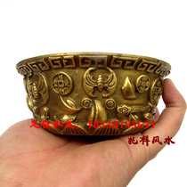 Special price pure copper cornucopia bat ingyuan copper bowl ornaments home decorations lucky feng shui crafts bronze ware