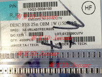 TA-I RLN37FECR025 RLN37FECR025 R025 resistance RES 25mOHM 1W 1508 1%
