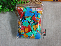 Five-color cloth Smoke for fire supplies Five-color cotton pieces for application Five-color cloth 20 grams of bags