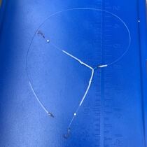 Pier bank throwing white fruit string hook Huang Po chicken yellow three fishing group luminous balance string hook hanging sea fishing hook eel