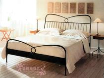 yD624 iron bed Nordic modern simple double bed 1 8 m apartment bed single bed iron bed custom made
