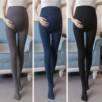 Maternity stockings belly support adjustable spring and autumn leggings socks anti-hook silk pantyhose Autumn thin one-piece socks