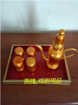 Drama supplies wine bottles opera props antique decoration wedding props-wine sets