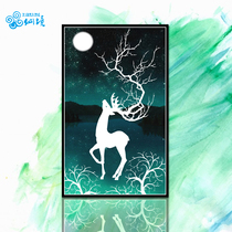 Wonderland 5D Diamond painting cartoon children animation stick cross stitch masonry painting full diamond embroidered bedroom deer