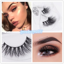 3D European and American makeup messy thick mink hair handmade false eyelashes super long mink hair natural