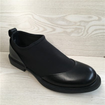 Breaking Yard Shoes Special Price Mens Shoes Head Layer Cow Leather 2018 Summer One Foot Pedal Bounce Cloth Handsome Gas Couple Shoes Mens Single Shoes Hq