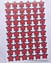 Childrens Stickers Kindergarten Reward Stickers Reward Stickers Praise Stickers Smiley Face Red Five-pointed Star Stickers