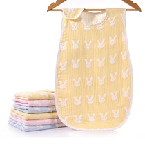 No fluorescent agent 3 layers of gauze baby sleeping bag baby kick-proof spring and summer vest breathable cold-proof baby
