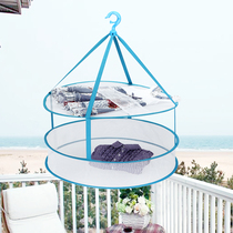 Uqi sun-clothed basket clotheshorse sweatshirt clothes tiled and dried net pockets wool hanger clotheshorse clotheshorse