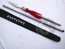 Stainless steel faucet Overlord gun Red tassel gun Dragon gun Dragon gun Tai Chi gun Spear equipment Eighteen-like weapons