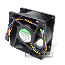 Approval 12V 9 1W 8CM 8038 4 wire Temperature Control Server Case Fan PMD1208PMB1-A