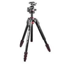 Licensed Manfrotto MK190GOA4TB-BH New 190 Aluminum Alloy 4 Section Tripod Ball Head Set