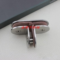 T-shaped double-sided clip Round glass fixing clip Glass door clip Bathroom glass fixing clip T-shaped glass clip