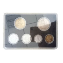 1981 version of China Great Wall coin commemorative coin gift box with cents and cents a random set of 6 Coins