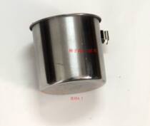 Stainless steel large bird Cup thrush cage food Cup Ge water Cup Gap 1 7 and 1 8 suitable for