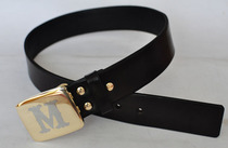 Men Leather Strap Head Layer Cow Leather Strap Handmade Pants With Male belt Japanese Wooden Saddle Leather Strap Man Leather Needle Buckle