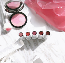 Italian KIKO limited heart lipstick blush brush nail polish spot