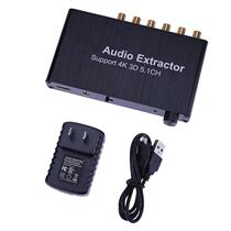 US plug HDMI audio decoder Audio Extractor Support 5 1CH ch