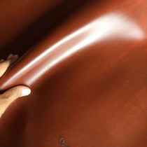 Yellow palm oil wax leather leather first layer leather handmade diy leather imported oil leather 2mm thick real leather