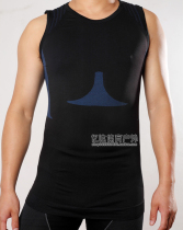 Special mens sports tight vest Basketball fitness compression suit Perspiration breathable elastic bodybuilding clothing 