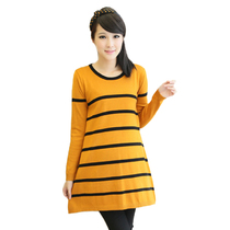 Ciyan pregnant women autumn coat fashion Korean autumn maternity coat pregnant women sweater skirt SMRJ603