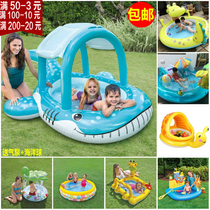 Baby inflatable paddling pool baby swimming pool thickened bathtub indoor toy sand pool ocean ball pool