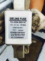 Fast-acting fuse FS1 200A 500V 100KA aR NH