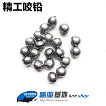 (Luya base) Yonghuang circular clip lead bite lead pendant fishing pendant opening lead 1g 1 5g 2g