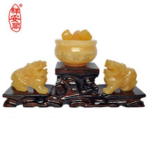 Xiangan Pavilion Topaz Pixiu gathering treasure array decoration Pixiu ingot cornucopia