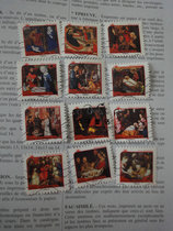 French letter sales stamp 2011 Jesus species 12 full