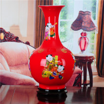 Jingdezhen ceramic vase Modern fashion home gifts Living room New house decoration flower arrangement ornaments