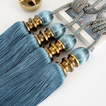 Eurostyle curtain buckle strap hanging ball binding rope a pair of flow sulaces ornament straps modern minimalist loincloth flowers