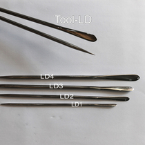 Bread Blossom Sugar Floral Clay Floral Tool Stainless Steel Tool ROLLING EDGE IMPRESSION DOUBLE PURPOSE