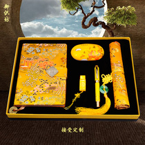 Nanjing Yunjin notebook set China knot abroad to send foreigners small gifts Chinese style national handicraft gifts