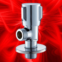 All copper thickened triangle valve explosion-proof anti-crack angle valve toilet water heater angle valve