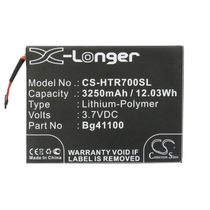 High professional Sino suitable for HTCR7 flat battery 35H00148-00M BG41100 3250mah